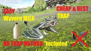 CHEAP and BEST Wyvern Trap for EASY Wyvern Milk NO TRAP method included  Ark Survival Tutorial