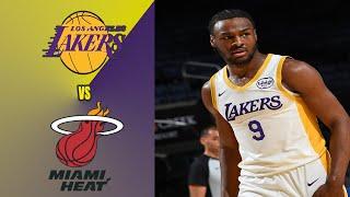 Lakers vs Heat  Lakers Highlights  California Classic Summer League  July 10 2024