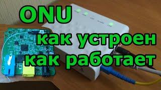 ONU - оптический абонентский терминал. Как устроен как работает. Разбираем онушку.