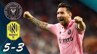 MESSI & SUAREZ COMEBACK Inter Miami vs Nashville SC CONCACAF Champions Cup 2024