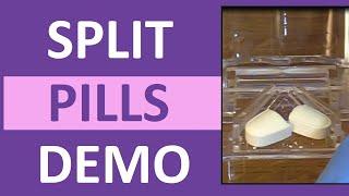 How to Split a Pill in Half  Cut a Pill in Half  Nursing Medication Adminstration