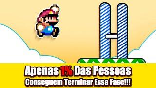 SÓ 1% DA HUMANIDADE PASSA DESSAS FASES - SUPER MARIO MAKER 2