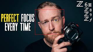 BEST Nikon Z6III Autofocus Settings for Photo & Video - Z6III Z8 Z9 Zf