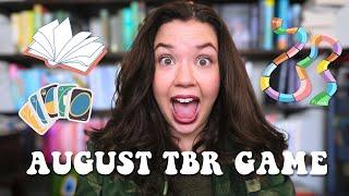 Playing my TBR board game for my August TBR