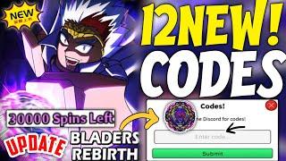 ️NEW️ ALL WORKING CODES FOR BLADERS REBIRTH IN 2024 ROBLOX BLADERS REBIRTH CODES