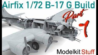 Building the Airfix 172 B17-G Part 7
