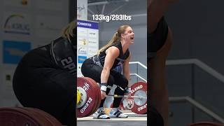 Eyglo Fanndal Sturludottir 71kg  133kg  293lbs C&J PR Slow Motion at the 2024 Meissen Cup