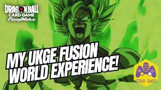 The Talk Of A Scrub #70 - My UKGE Fusion World Regional Experience Dragon Ball Super Card Game