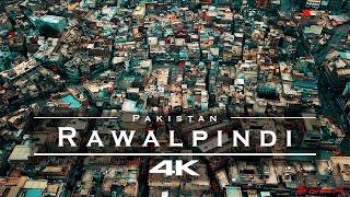 Rawalpindi Pakistan  - by drone 4K