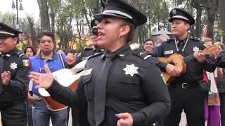 El Mariachi de la Policía Federal en la Ciudad de México