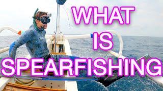 what EXACTLY does spearfishing entail???
