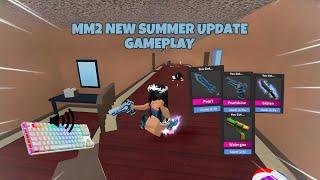 MM2 BUYING EVERYTHING IN THE NEW SUMMER UPDATE + GAMEPLAY KEYBOARD ASMR