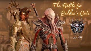 The Battle for Baldurs Gate Baldurs Gate 3 Immersive  Voiced Lets Role-Play Glory - ep. 45