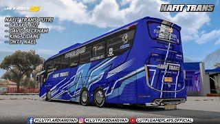 Nafit Trans Bajak Laut David Beckham King Zidane Onty Nael Mod JB 5 Scania K450CB Kp Projects Bussid