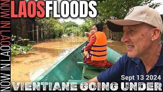 FLOODING IN LAOS - Parts of the Lao Capital Vientiane are Underwater