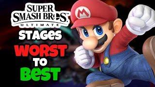 Ranking Every Stage in Super Smash Bros Ultimate