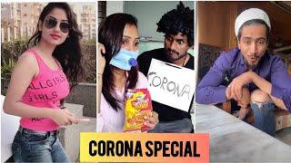 Corona funny tik tok video  mr faisu  tiktok vs youtuber  pyar do pyar lo 