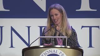 Christa Case Bryant Accepts Everett McKinley Dirksen Award for Distinguished Reporting of Congress