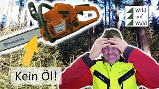 Husqvarna 345 Ölpumpe NEU - Eder Schälgerät aufbauen #wildaufwald