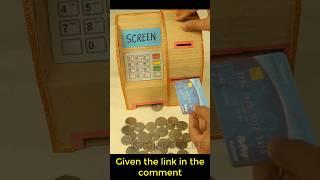 How To Make Mini ATM Machine from Cardboard at Home #shorts #viral #tranding