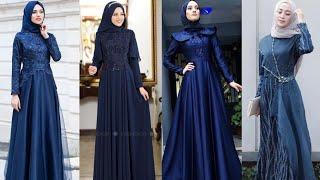 21 REFRENSI GAMIS BROKAT TERBARU WARNA NAVY  PINTEREST