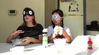 FIZ SLIME DE OLHOS VENDADOS