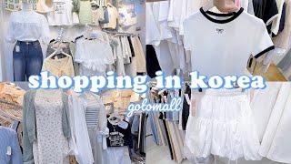 shopping in korea vlog  gotomall summer fashion haul  trendy clothes K-pop idol outfit