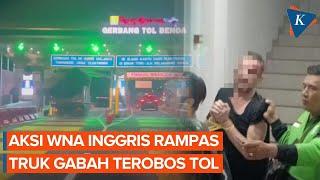 Viral Video Bule Inggris Rampas Truk Muatan Gabah Terobos Gerbang Tol Bali