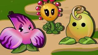 Many New Plants in Plants vs. Zombies 2 Animation