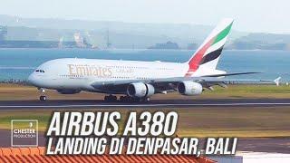 DETIK-DETIK AIRBUS A380 LANDING DI BALI - Plane Spotting Denpasar Bali