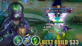 HARLEY 99% NEW ONE HIT BUILD META  DESTROY EVERYONE IN RANK - MOBILE LEGENDS