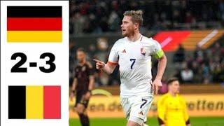 Hasil FIFA Matchday Jerman vs Belgia 2-3 Kevin de Bruyne Sumbang Gol dan Beri 2 Assist