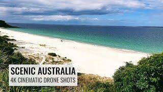 Magical Australia  Cinematic 4k Drone Shots  Waterfalls Beaches and Rainforests