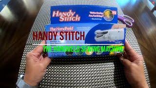 Handy Stitch The Handheld Sewing Machine...Step by Step Tutorial