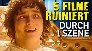 5 Filme die durch 1 Szene RUINIERT wurden? - Schlechte Szenen in GUTEN Filmen