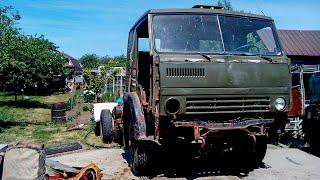 The guy RESTORED an old rusty TRUCK which they wanted to hand over to the metal acceptance