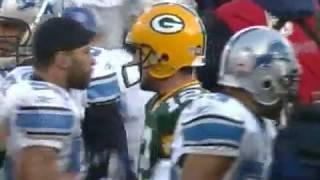 Lions vs Packers 2008 Week 17 Highlights