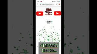 10k Subs live count celebrate  live subscribe count  10k subscribe complete  #shorts #techchapter