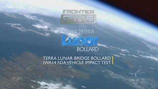 Frontier Pitts Ultra Shallow IWA14 Terra Lunar Bridge Bollard foundation depth of only 75mm