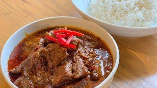 Beef RENDANG Malaysian Style  马来西亚仁当牛肉 Popular Authentic Taste