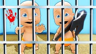 Baby Goes to PRISON & Escapes - Whos Your Daddy 2