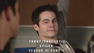 Stiles Stilinski FunnySarcastic Moments S3  PT 1 HDLOGOLESS + MEGALINK