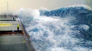 10 MONSTER WAVES - caught on video