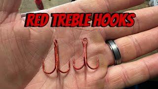 When You Need To Use RED Treble Hooks…
