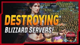 Destroying Blizzard Servers With My OP Wizard - CR343 - Diablo Immortal