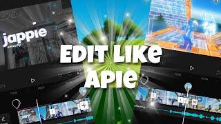 TUTORIAL️How To Edit Like Apie On Capcut 