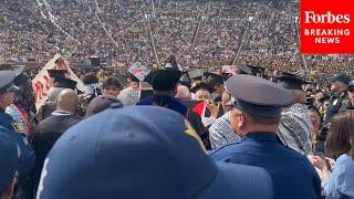 WATCH Police Respond To Pro-Palestinian Protesters At University of Michigans Commencement