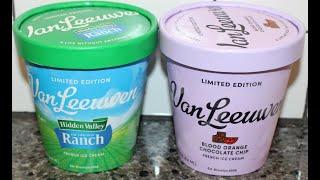 Van Leeuwen Hidden Valley Ranch & Blood Orange Chocolate Chip Ice Cream Review