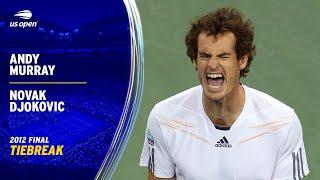 Epic Tiebreak  Andy Murray vs. Novak Djokovic  2012 US Open Final