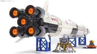 LEGO Ideas NASA Apollo Saturn V set review 21309